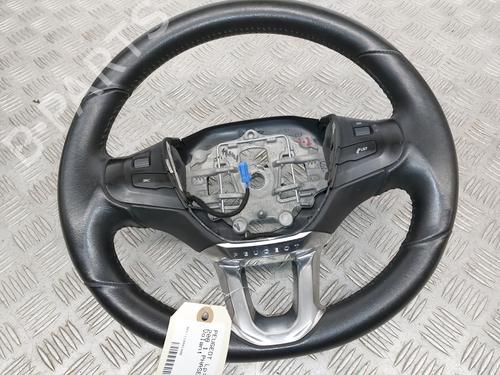 Used Steering wheel PEUGEOT 208 I (CA_, CC_) 1.6 HDi / BlueHDi 75 (75 hp) 27715420