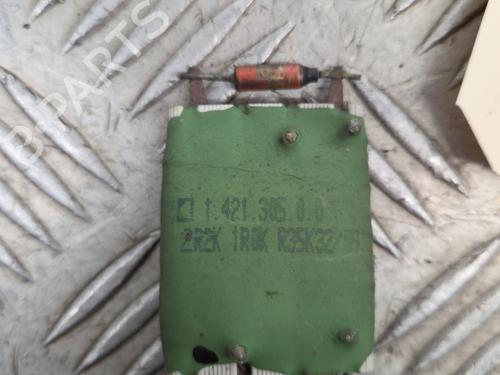 Used Heater resistor Heater resistor FIAT DOBLO Box Body/MPV (223_) 1.3 D Multijet (75 hp) 31313684 31313684