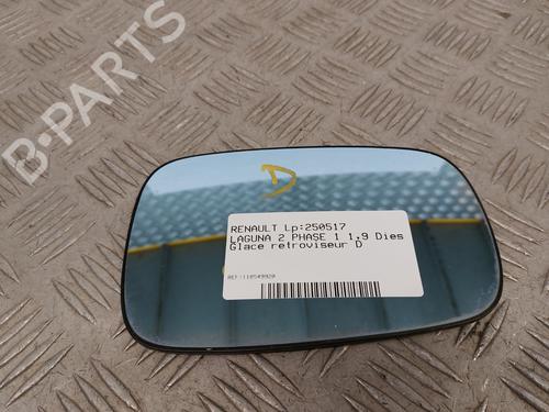 Spiegelglas rechts für RENAULT LAGUNA II (BG0/1_) 1.9 dCi (107 hp) 31143493