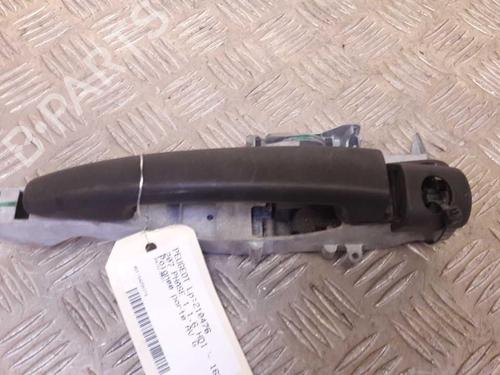Used Front left exterior door handle PEUGEOT 207 (WA_, WC_) 1.6 HDi (90 hp) 23717783