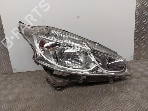 Right headlight PEUGEOT 208 I (CA_, CC_) 1.2 VTI 82 | BP29996296C29 
