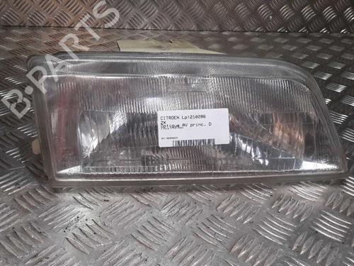 Used Right headlight CITROËN ZX (N2) 1.9 D (68 hp) 23655949