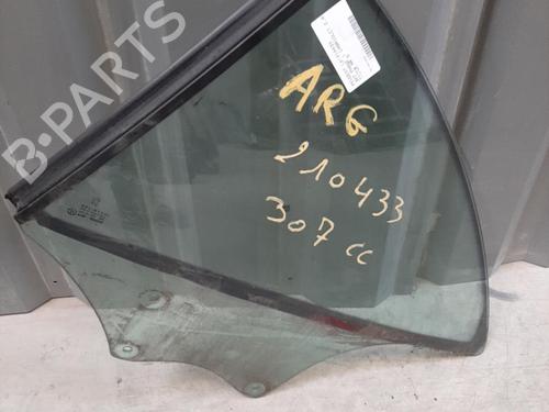 Used Rear left door window PEUGEOT 307 CC (3B) 2.0 16V (140 hp) 23717819