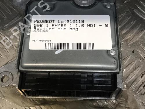 Used ECU airbags ECU airbags PEUGEOT 508 I (8D_) 1.6 HDi (115 hp) 24851674 24851674