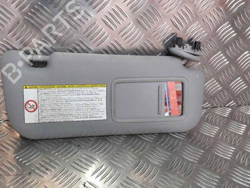 Used Right sun visor Right sun visor TOYOTA YARIS (_P9_) 1.33 VVT-i (NSP90_, NSP90R) (100 hp) 23715988 23715988