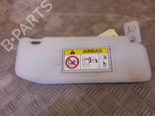 Used Left sun visor PEUGEOT 208 I (CA_, CC_) 1.2 PureTech 82 (82 hp) 23733491