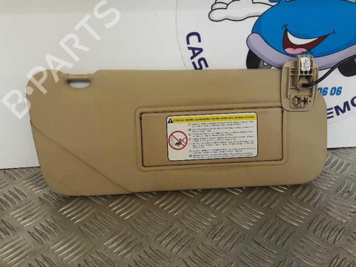 Used Right sun visor PEUGEOT 407 (6D_) 2.0 HDi 135 (6DRHRH, 6DRHRE, 6DRHRG, 6DRHRJ) (136 hp) 23715815