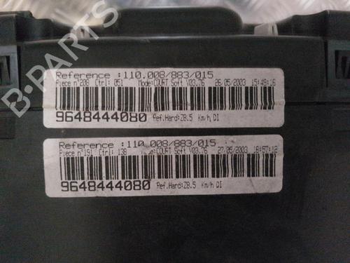 Instrument cluster PEUGEOT 607 (9D, 9U) 2.2 HDi | BP24363994C47 
