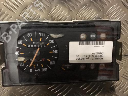 Used Instrument cluster Instrument cluster RENAULT SUPER 5 (B/C40_) 1.4 Cat (B/C/407) (58 hp) 23655507 23655507