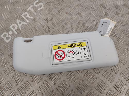 Aletta parasole destra PEUGEOT 208 I (CA_, CC_) 1.2 VTI 82 (82 hp) 30969054