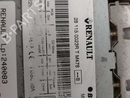 Radio RENAULT MEGANE III Hatchback (BZ0/1_, B3_) 1.5 dCi | BP23746081E6 