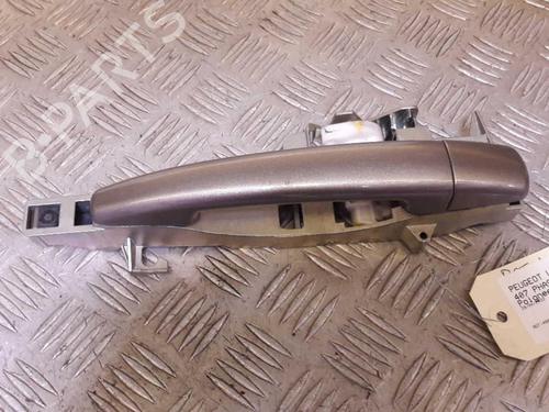 Rear left exterior door handle PEUGEOT 407 (6D_) 2.0 HDi 135 (6DRHRH, 6DRHRE, 6DRHRG, 6DRHRJ) | BP23715796C130 
