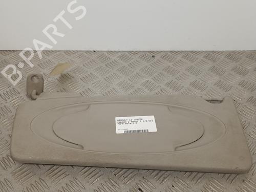 Used Left sun visor RENAULT KANGOO / GRAND KANGOO II (KW0/1_) 1.5 dCi 90 (KW05, KW08, KW0G, KW11) (90 hp) 29054432