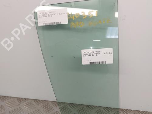 Used Rear right door window DACIA SANDERO II 1.5 dCi (90 hp) 26002552