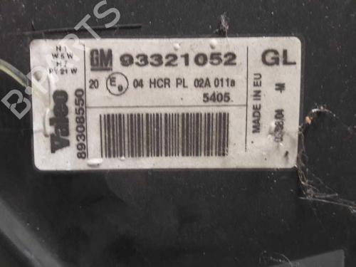 Used Left headlight Left headlight OPEL MERIVA A MPV (X03) 1.7 CDTI (E75) (100 hp) 23717094 23717094