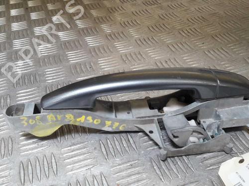 Used Front right exterior door handle PEUGEOT 308 I (4A_, 4C_) 1.6 HDi (90 hp) 23725369