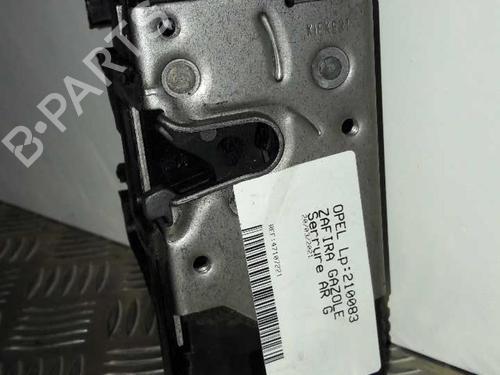 Used Rear left lock OPEL ZAFIRA A MPV (T98) 2.0 DTI 16V (F75) (101 hp) 23715057