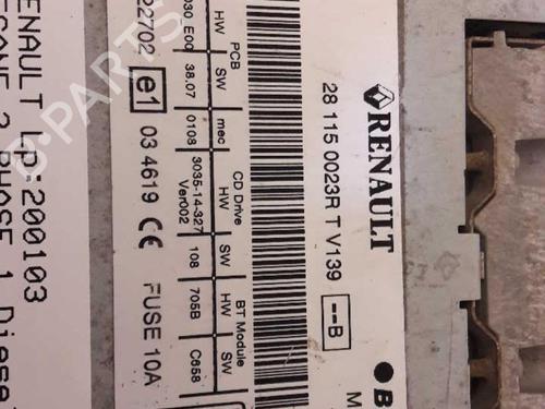 Radio RENAULT MEGANE III Hatchback (BZ0/1_, B3_) 1.5 dCi | BP23728118E6 