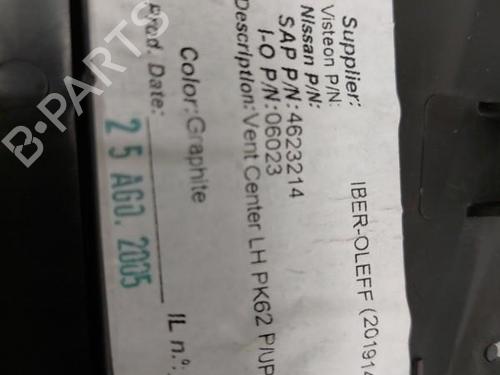 Air vent NISSAN NAVARA NP300 (D40) 2.5 dCi 4WD | BP23743652I21  - Image 6