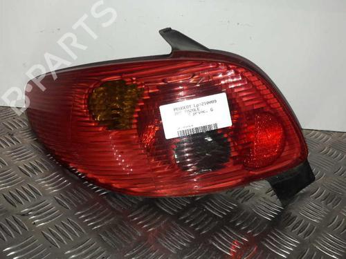 Used Left taillight PEUGEOT 206 Hatchback (2A/C) 1.6 HDi 110 (109 hp) 23655636