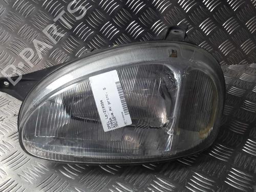 Used Left headlight OPEL CORSA B (S93) 1.5 D (F08, F68, M68) (50 hp) 23656079