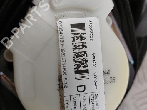 Used Rear right seatbelt Rear right seatbelt LANCIA DELTA III (844_) 1.6 D Multijet (844.AXC11, 844.AXC1A) (120 hp) 31925129 31925129