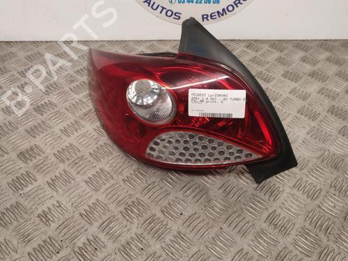 Used Left taillight PEUGEOT 206+ (2L_, 2M_) 1.4 HDi eco 70 (68 hp) 23736659