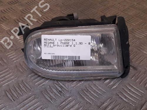 Used Left front fog light Left front fog light RENAULT MEGANE I (BA0/1_) 1.9 D Eco (BA0A, BA0U, BA0R) (64 hp) 23657163 23657163
