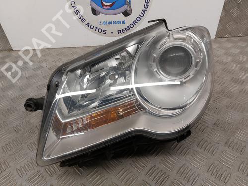 Used Left headlight VW POLO (9N_, 9A_) 1.4 TDI (70 hp) 23748066