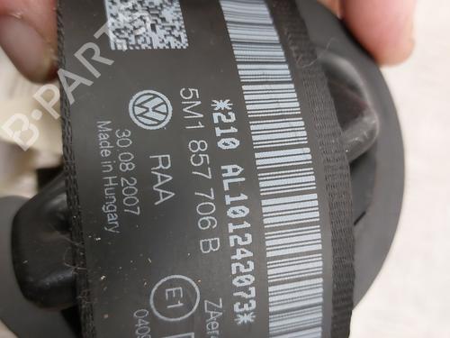 Front right seatbelt VW GOLF PLUS V (5M1, 521) 2.0 TDI | BP23734412I25 - Image 3