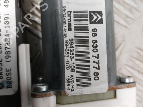 Right front window motor CITROËN C6 (TD_) 2.7 HDi | BP32009373E20