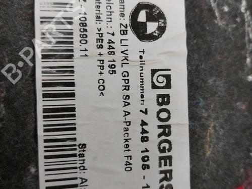 Used Rear left panel Rear left panel BMW 1 (F40) 116 d (116 hp) 23747564 23747564