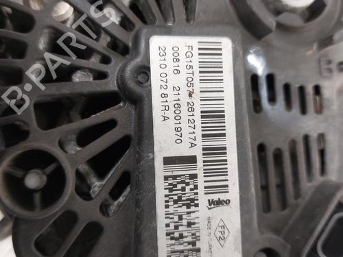 Used Alternator Alternator DACIA DUSTER (HS_) 1.5 dCi 4x4 (109 hp) 26379340 26379340
