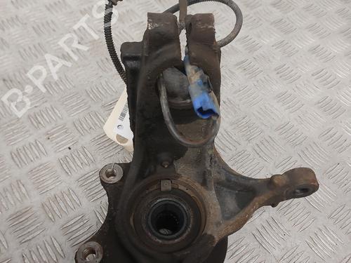 Used Right front steering knuckle Right front steering knuckle PEUGEOT 208 I (CA_, CC_) 1.2 VTI 82 (82 hp) 29944221 29944221