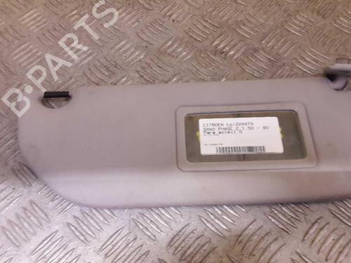 Used Right sun visor CITROËN SAXO (S0, S1) 1.5 D (58 hp) 23657781