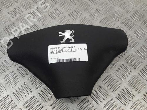 Used Driver airbag PEUGEOT 107 (PM_, PN_) 1.0 (68 hp) 23736325