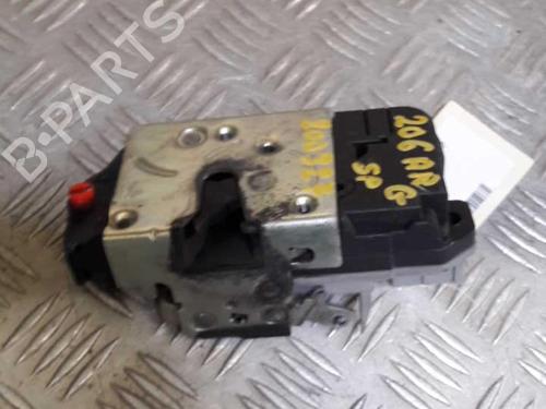 Venstre bak lås PEUGEOT 206 Hatchback (2A/C) 1.4 i (75 hp) 23713838