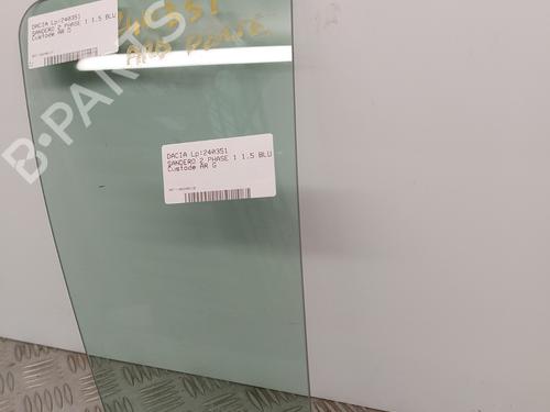 Dør rude højre bagtil DACIA SANDERO II 1.5 dCi | BP26002552C21 