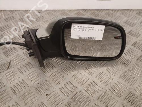 Used Right mirror PEUGEOT 307 Break (3E) 1.6 HDi (90 hp) 23659101