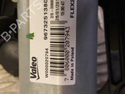 Used Rear wiper motor Rear wiper motor PEUGEOT 208 I (CA_, CC_) 1.6 HDi / BlueHDi 75 (75 hp) 23733380 23733380