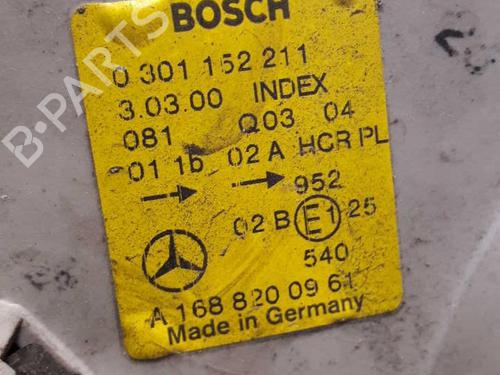 Used Left headlight Left headlight MERCEDES-BENZ A-CLASS (W168) A 170 CDI (168.008) (90 hp) 23657492 23657492