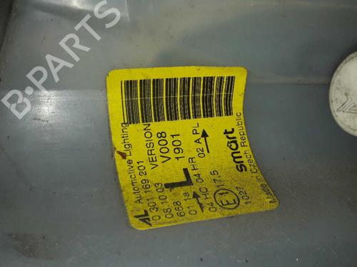 Left headlight SMART FORTWO Coupe (450) 0.7 (450.352, 450.332) | BP23715201C28 