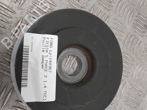 Used Pulley FORD FIESTA V (JH_, JD_) 1.4 TDCi (68 hp) 23660099