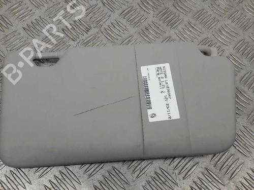 Used Left sun visor NISSAN NOTE (E12) 1.2 (80 hp) 23736629