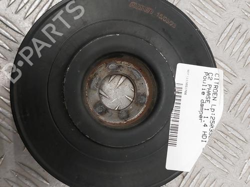 Remskive CITROËN C2 (JM_) 1.4 HDi (68 hp) 28619739