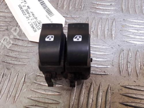 Used Left front window switch RENAULT SCÉNIC II (JM0/1_) 1.5 dCi (JM1E, JM16) (106 hp) 23726659