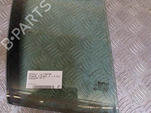 Used Rear right door window RENAULT MEGANE II (BM0/1_, CM0/1_) 1.5 dCi (BM1F, CM1F) (86 hp) 23657608