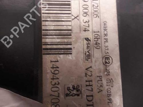 Right headlight PEUGEOT 807 (EB_) 2.2 HDi | BP23727122C29 