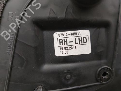 Right mirror CITROËN C1 (PM_, PN_) 1.4 HDi | BP24354184C27 