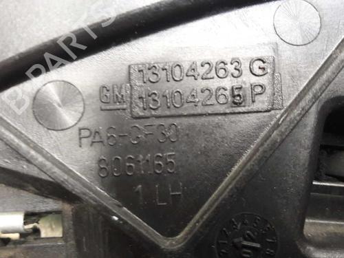 Venstre foran invendig håndtak OPEL CORSA C (X01) 1.0 (F08, F68) (58 hp) 23735489